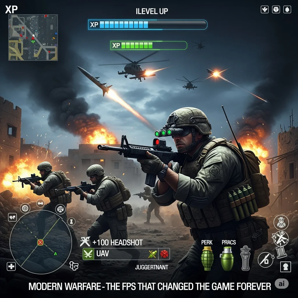 Call of Duty 4 Modern Warfare (2007) – Modern Warfare Redefined