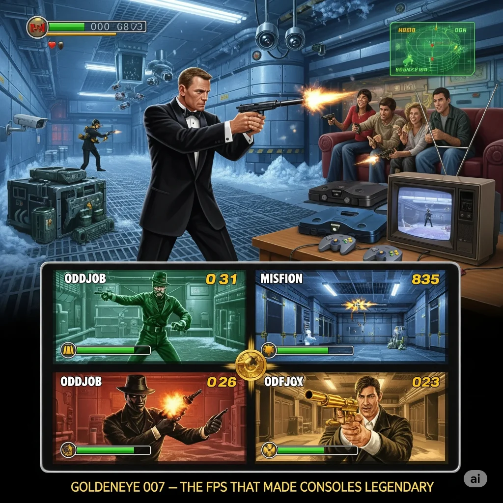 GoldenEye 007 (1997) – Console Breakthrough