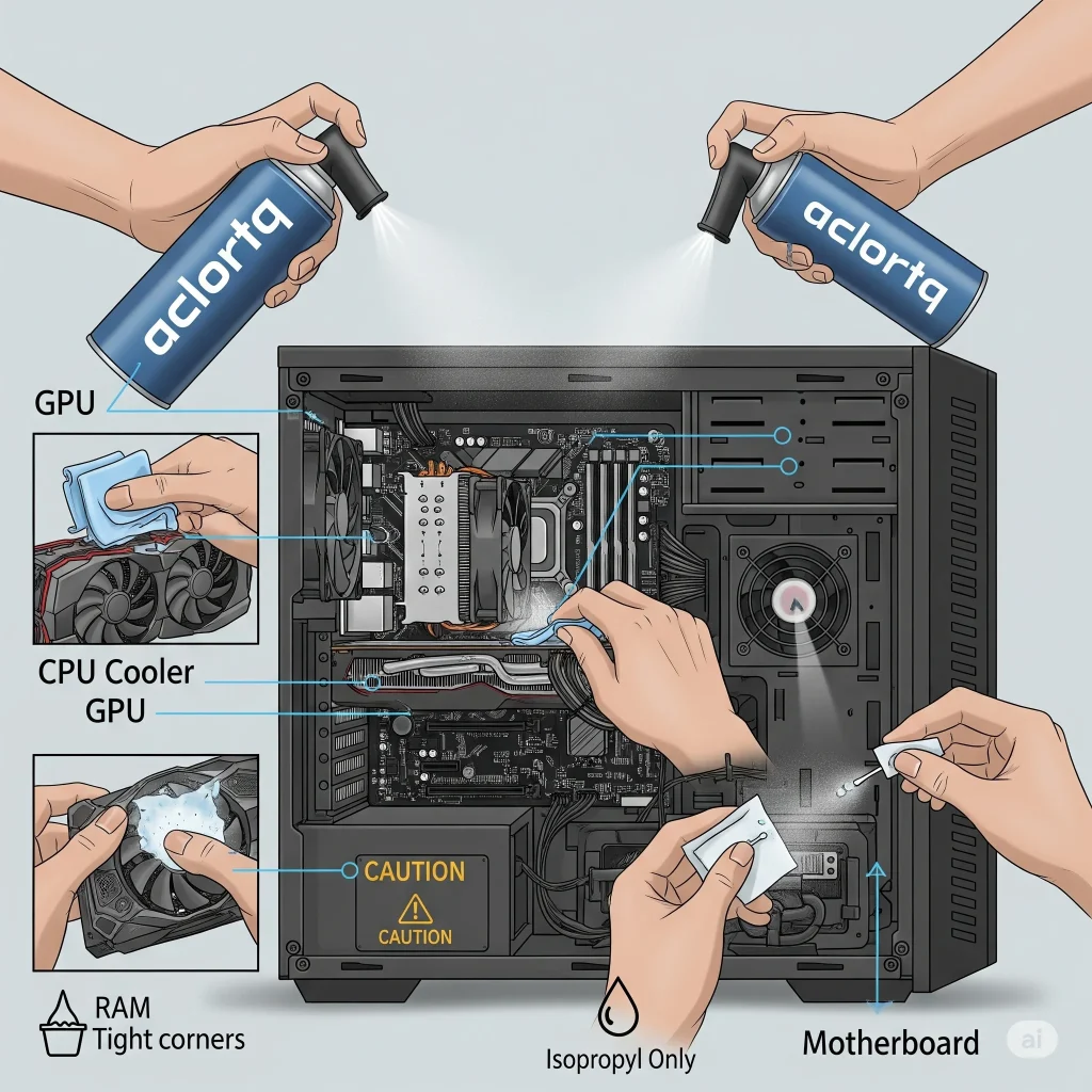 Internal Dust Removal
