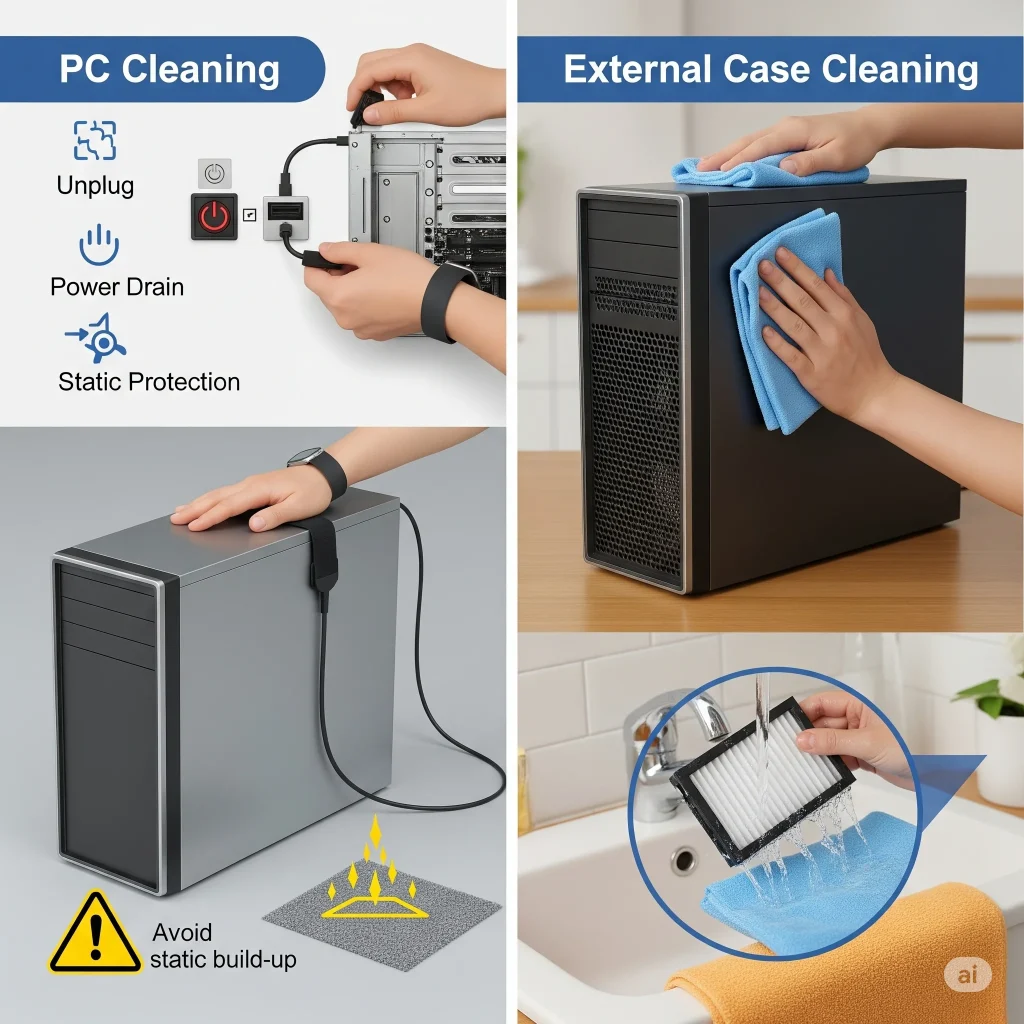 Safety First: Crucial Precautions Before Cleaning