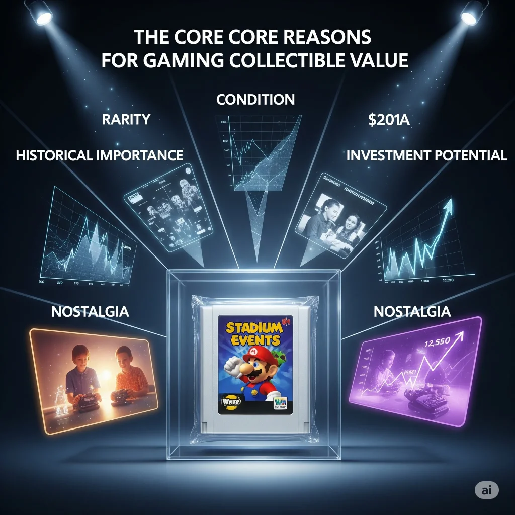 The Allure of Gaming Collectibles More Than Just Nostalgia