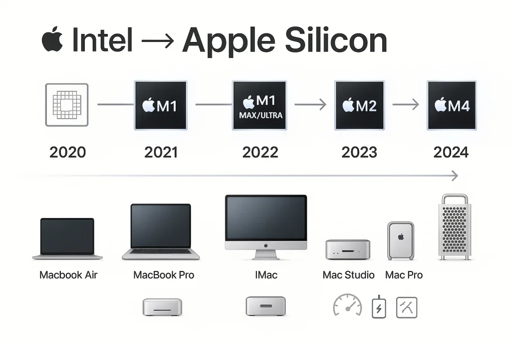 apple silicon comparison