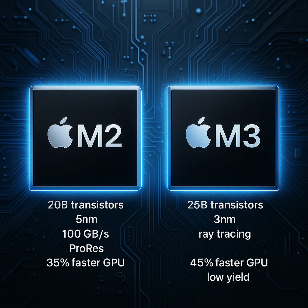 apple silicon comparison
