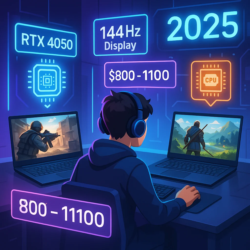 Best Budget Gaming Laptops for Performance in 2025