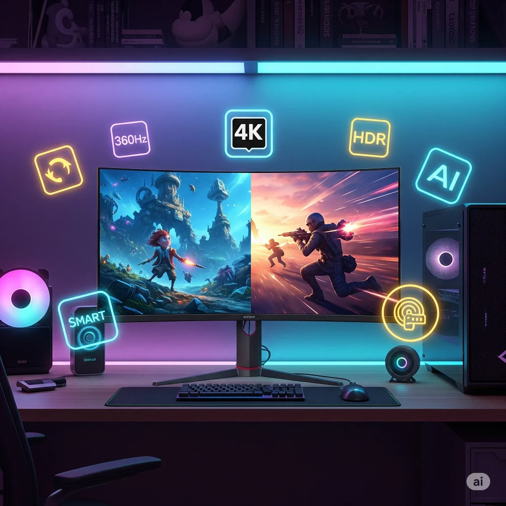 What's New with Gaming Monitors in 2025