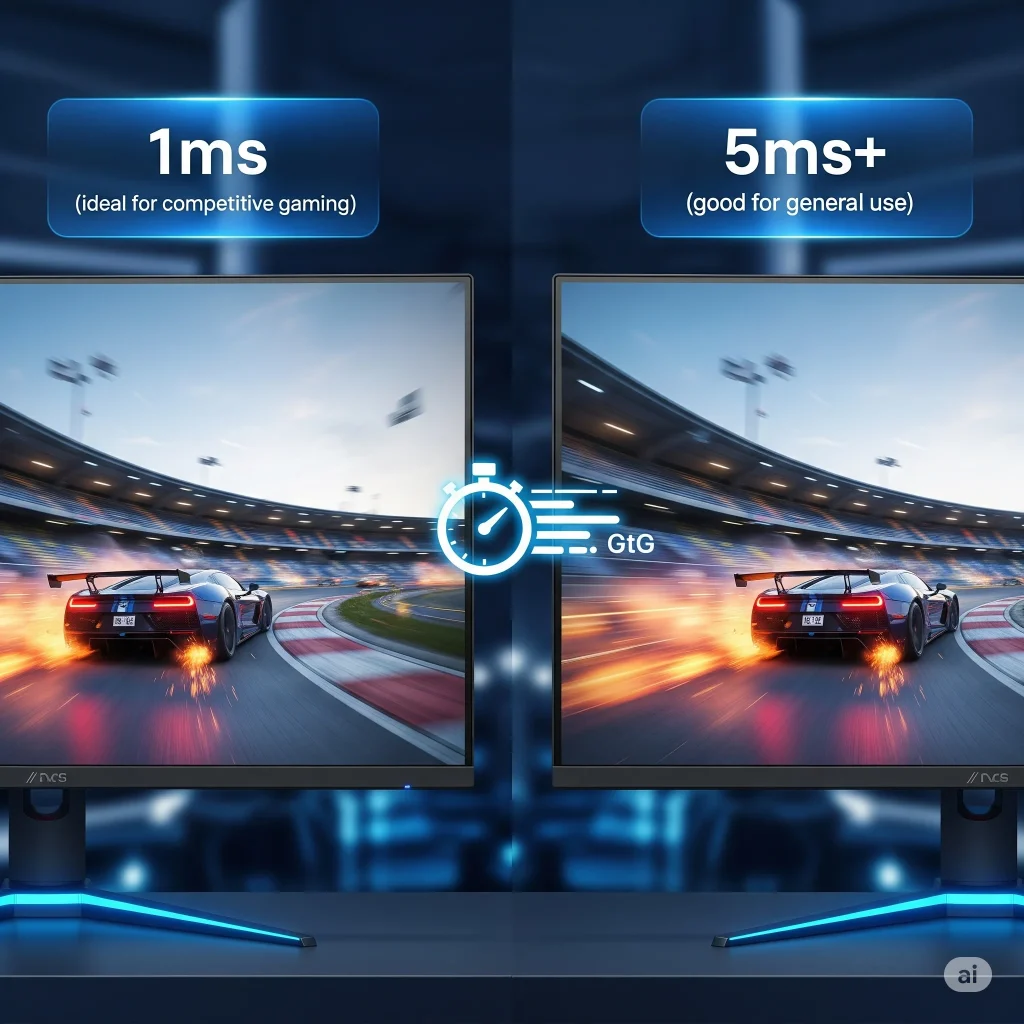 Response Time: How Fast Pixels Change