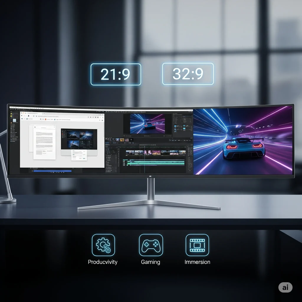Ultra-Wide Resolutions: More Screen, More Immersion