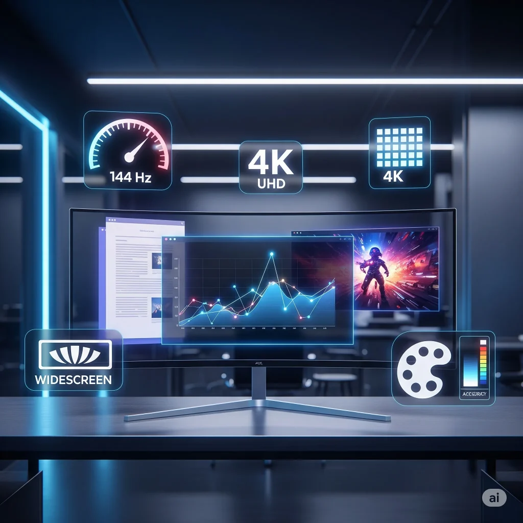 Choosing the Ideal Monitor: From High Refresh Rates to Ultra-Wide Resolutions