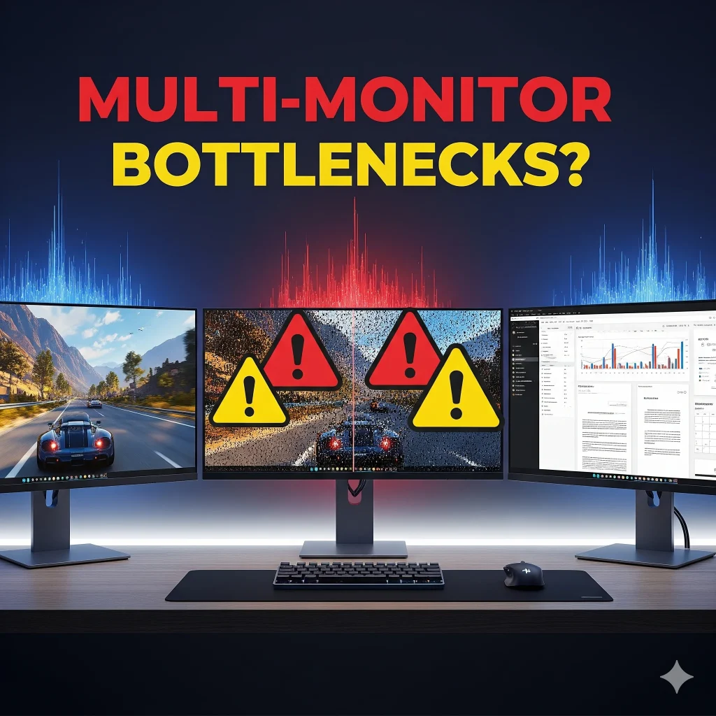 Multi-Monitor Setup Bottlenecks: Causes & Fixes Guide