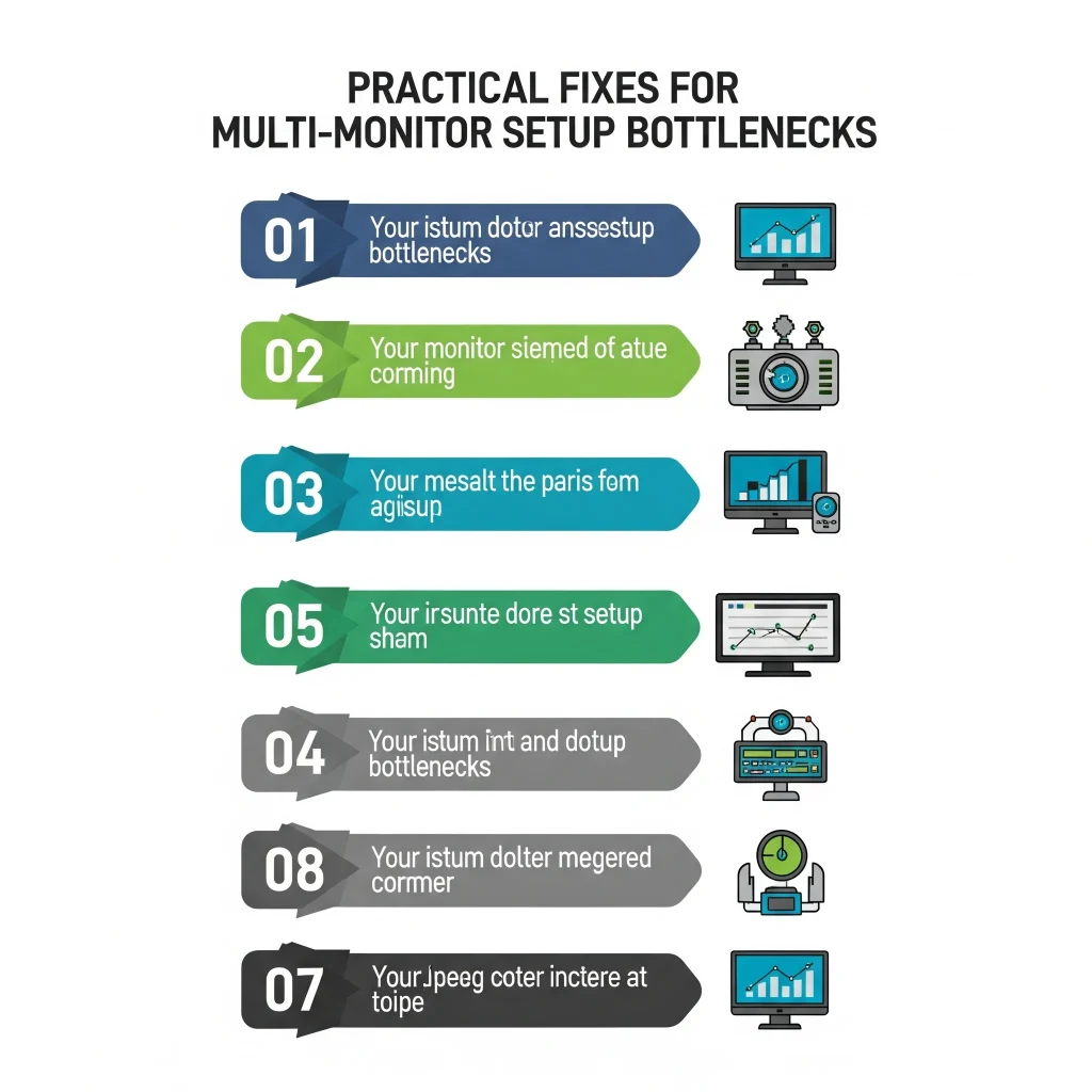 Practical Fixes for Multi-Monitor Setup Bottlenecks