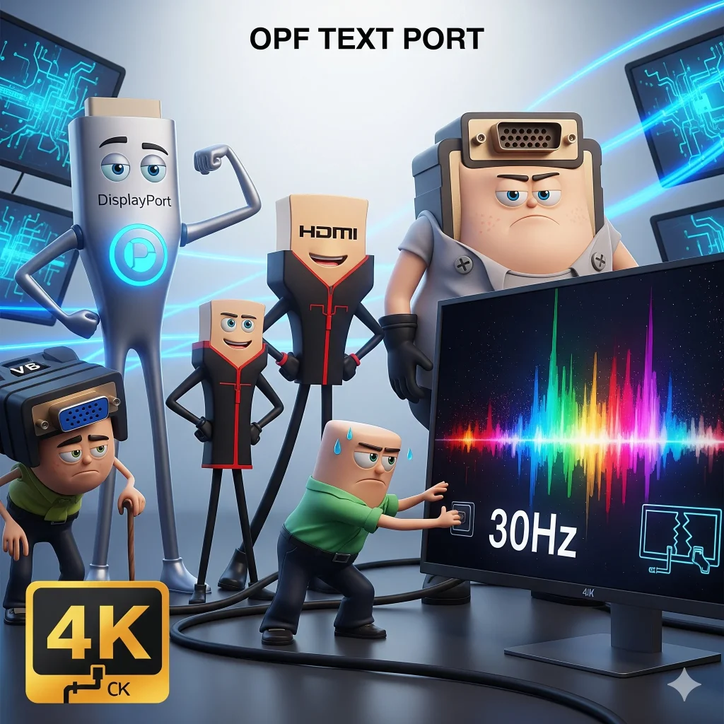 Display Connection Types and Ports